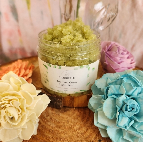 Handmade Tee Tree Gusto hand and body sugar scrub - Picture 4 of 4